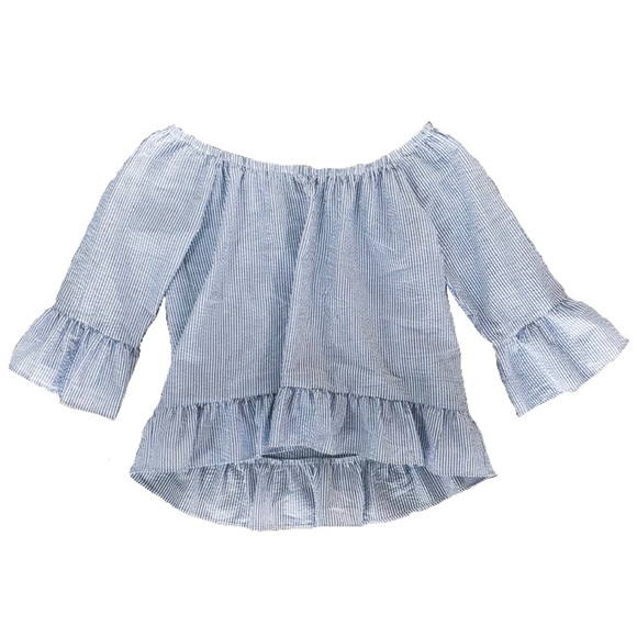 Moa Moa Tops - Moa Moa Off-The-Shoulder Top